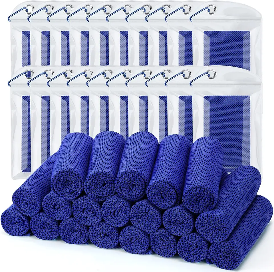 China Supplier Custom Logo Instant Cooling Refreshing Sports Ice Cool Towel