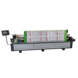 China 10.3kW Auto Edge Bander MDF PVC Wood Corner Rounding Edgebander Machine factory