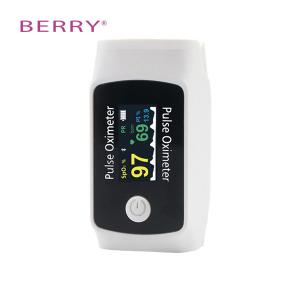 China White Finger Tip Pulse Oximeter TFT LCD Screen factory