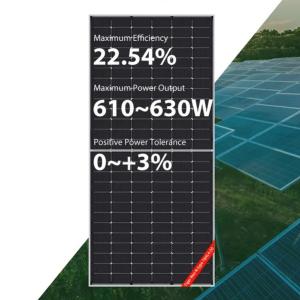 China 610W 615W Jinko Solar Panel 620W 625W 630W Monocrystalline Perc Solar Panel factory