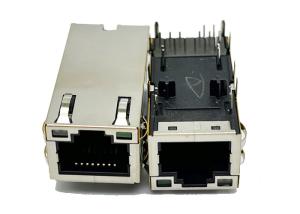 China 10GBASE-T PoE RJ45 Jack Compatible With All Major PHYs G27-111T-118 factory