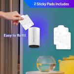 JZ Indoor Bedroom Electric Wall Hanging Fly Catcher Pest Control Purple UV Light