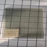 Industrial Safety Tempered Stainless Steel Edging Wired Glass for Partition