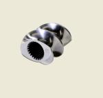 ZE52 Extruder Screw Elements Kneading Block For Parallel Twin Screw Extruder