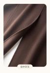 Autumn Winter Men's Wool Overcoat Solid Color Double Collar Peacoat for Cold