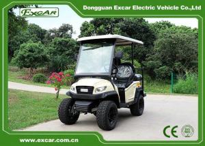 China Electric 2 Seats Golf Cart Hunting Buggies With Flip Seats factory