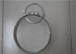 Galvanized Malleable Steel Pipe Clamps , Pipe Support Clamp OEM Parts