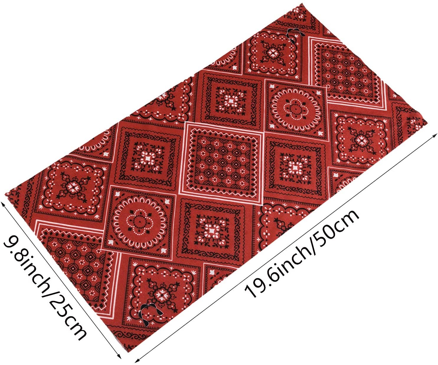 Seamless Multifuntional Wrist Custom Face Shields Bandanas
