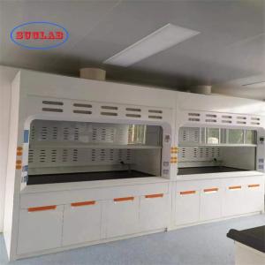 China Automatic Control Perchloric Acid Fume Hoods With Scrubber Audible Alarm factory