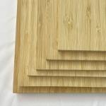 Sturdy Thin Bamboo Plywood Panels UV Resistant Natural Color
