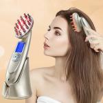 Hair Brush Electric Laser Hair Growth EMS Comb Infrared Massage Comb