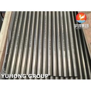 ASME SB338 Seamless Gr7 Titanium Alloy Heat Exchanger Tubes
