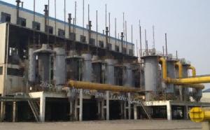 China ISO9001 3000KW Aluminum Biomass Gasifier Plant With Automatic Igniter factory