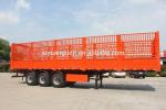 Logistics Fence Semi Trailer for Bulk Cargo and Livestock Transportation in