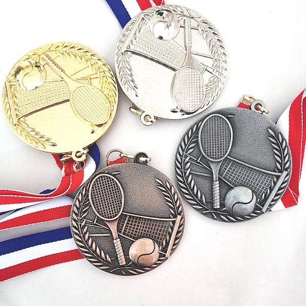 Custom Zinc Alloy Sports Medal 20-80mm Engraved Gift