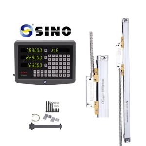 SDS6-3V Digital Display And SINO KA Linear Glass Grating Ruler To Assist In