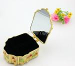 Castle Desgin Wedding Decoration Metal Gift Box for Jewelry Wholesale