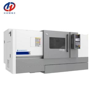 China Large CNC Lathe HTC40P Sliding Guide Rail Fanuc Lathe 12 Station Turret Slant Bed CNC Lathe factory