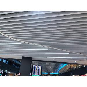 Linear Aluminum Composite Ceiling Sound Baffles Sound Proofing Panels Building