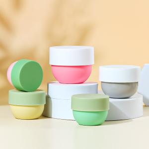 China 75g 100g 150g 200g 300g Cream PP Frosted 100ml Plastic Cream Jar 50ml Cosmetic Lotion Cosmetic Jars With Lids factory