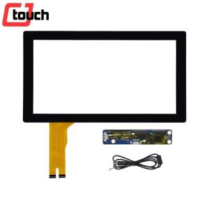 China PCT Surface Capacitive Widescreen Touch Display For Public Place Kiosk factory