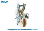 Conductor Pulleys Transmission Line Tools With Single / Three Grounding Wheels