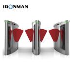 Half Height Speed Gate Turnstile SUS304 For Public Lobby CE Certificate
