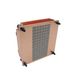 Pure Copper Skived Heatsink CNC machining Process Customized Fin Pitch