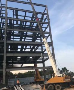 China High Rise Building Structures-Shopping Mall &amp; Steel Frame Office Building factory