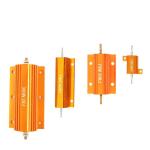High Voltage Power canbus Load Resistor 12V 50W 200 ohm RX24 Gold Aluminum