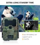 WIFI hunting Camera OEM/ODM KW866 waterproof IP67 512GB Storage 32MP 4K 0.1s