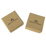 Jewellery Slide Open Gift Boxes Eco Friendly Recycled Brown Kraft Paper Boxes
