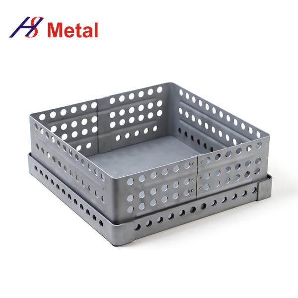China Molybdenum Container Trays Molybdenum Box Tzm Molybdenum Tray For Mim factory