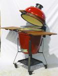 21.5inch Ceramic BBQ Grill Kamado, Large KAMADO, Outdoor BBQ, New Style Ceramic