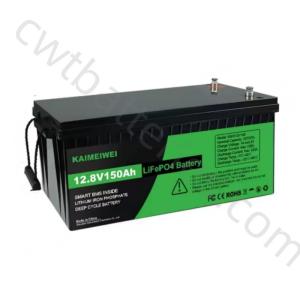 China LiFePO4 12.8V 150Ah Lithium Ion AGM RV Battery Pack Deep Cycle Recreational Vehicle Batteries factory
