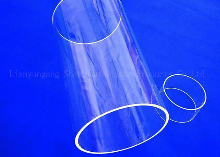 100mm-2500mm Length Bulk Test Tubes Excellent Thermal Shock Stability Quartz Glass Tube