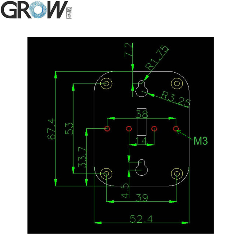 Grow Enclosure of R301t R302 R303s and G10 G11 Fingerprint Cabinet Lock