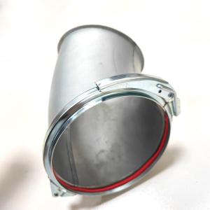 China Hot Dipped Galvanized V Band Clamp 80-600mm Locking Ring factory