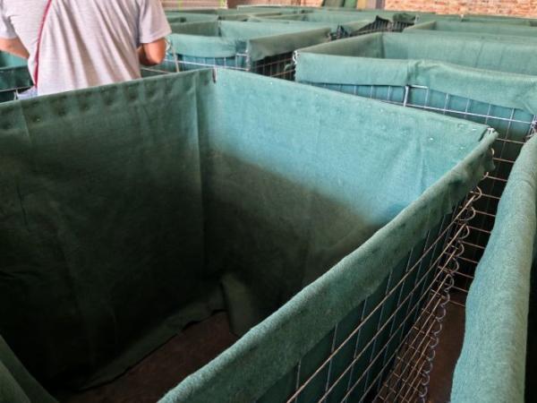 Economic itary Barriers With Customizable Spiral Distances And Heavy Duty Fabric