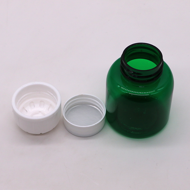 3OZ/90ml PET White Plastic Perfume Bottles with Screw Cap and Heat Seal Solid Fragrance Bottle