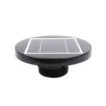 Wireless Exhaust Solar Fan 2500 RPM Black 5.5V 2.5W Solar Powered Attic Vent Fan