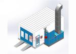 CE TUV Car Vehicle Spray Booth Efficient Car Spray Booth Design Paint Room