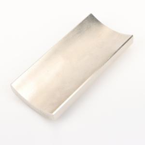 China 80-120°C Curie Temperature Rare Earth Magnet For Industrial And +/- 0.05mm Tolerance Arc Tile 38SH Magnet factory
