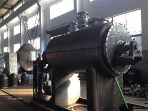 China 1400mm Drum Diameter Multilayer Vacuum Belt Dryer Steam Heating factory