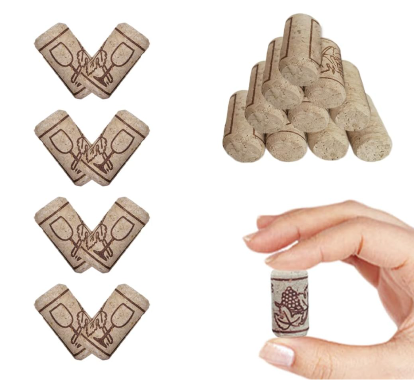 Custom Size Bottle Color Non Spill Wine Cork Bottle Stopper