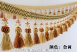 Handmade fashionable chain beads lace tassels fringes for curtain/sofa/pillow