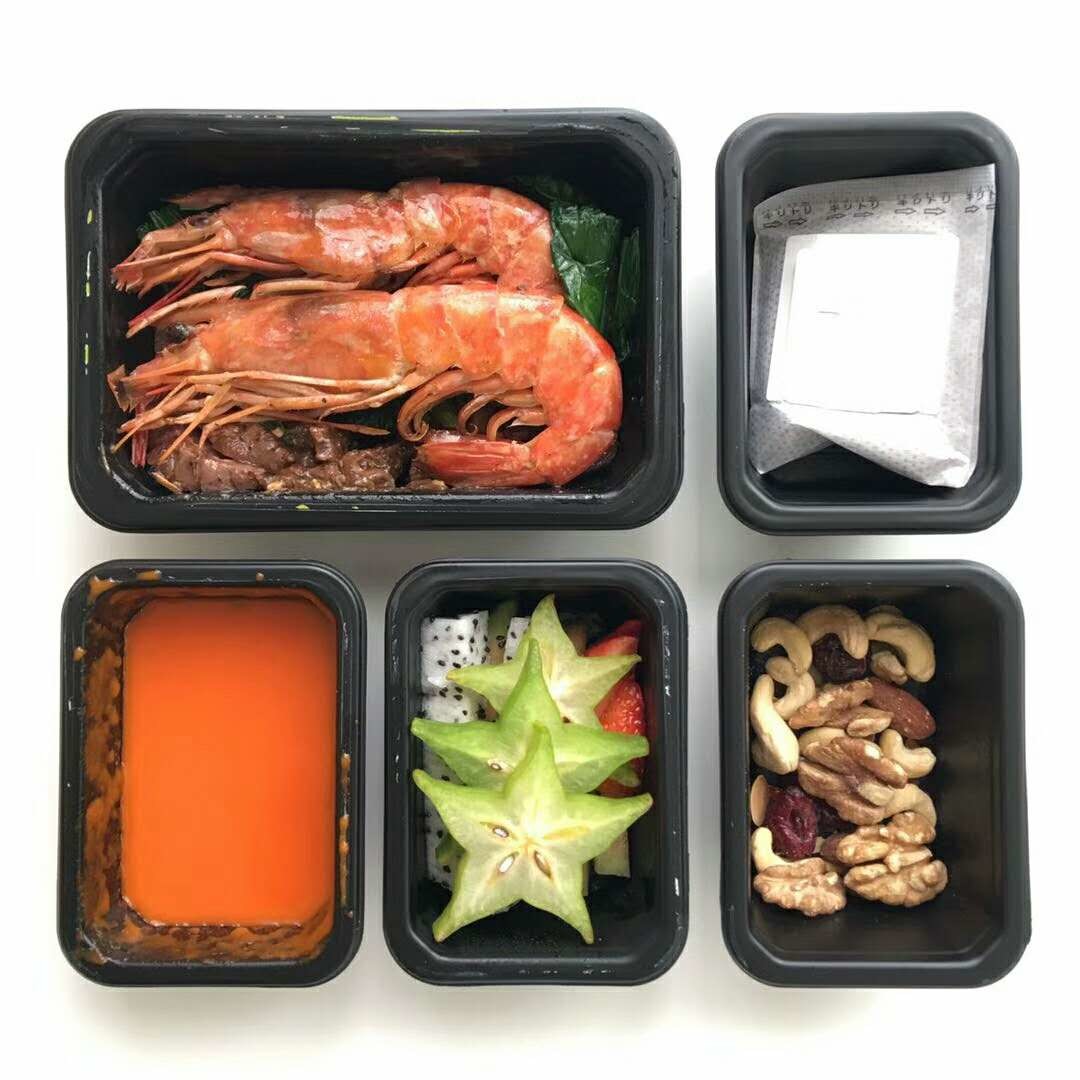 Nutritious Ready Meal Packaging Machine Modified Atmosphere Vacuum Tray Sealer