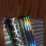 Antistatic PET Self Adhesive Holographic Film Multiple Extrusion
