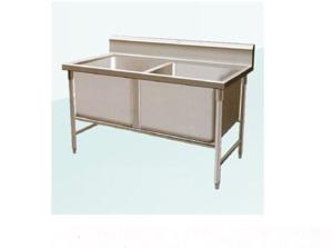 China Free Standing Stainless Steel Rack Shelving Undermount Kitchen Sink factory