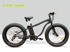 China 26&quot; X 5.0 Electric Beach Cruiser Bicycle , Beach Cruiser 500W Electric Bike factory